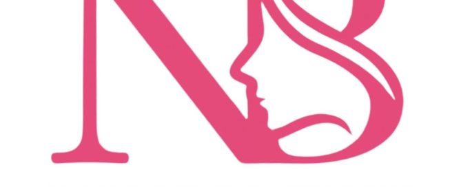 Nayaab Boutique logo with face silhouette.