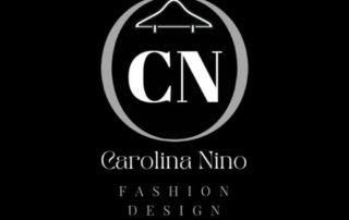 Carolina Nino fashion logo with CN monogram