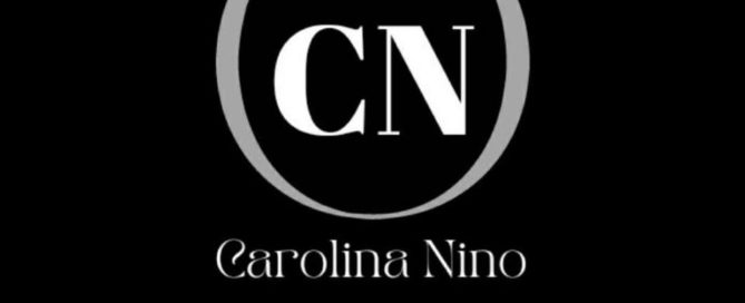 Carolina Nino fashion logo with CN monogram
