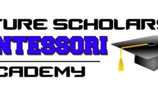 Future Scholars Montessori Academy logo with mortarboard