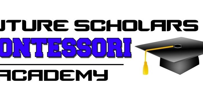 Future Scholars Montessori Academy logo with mortarboard
